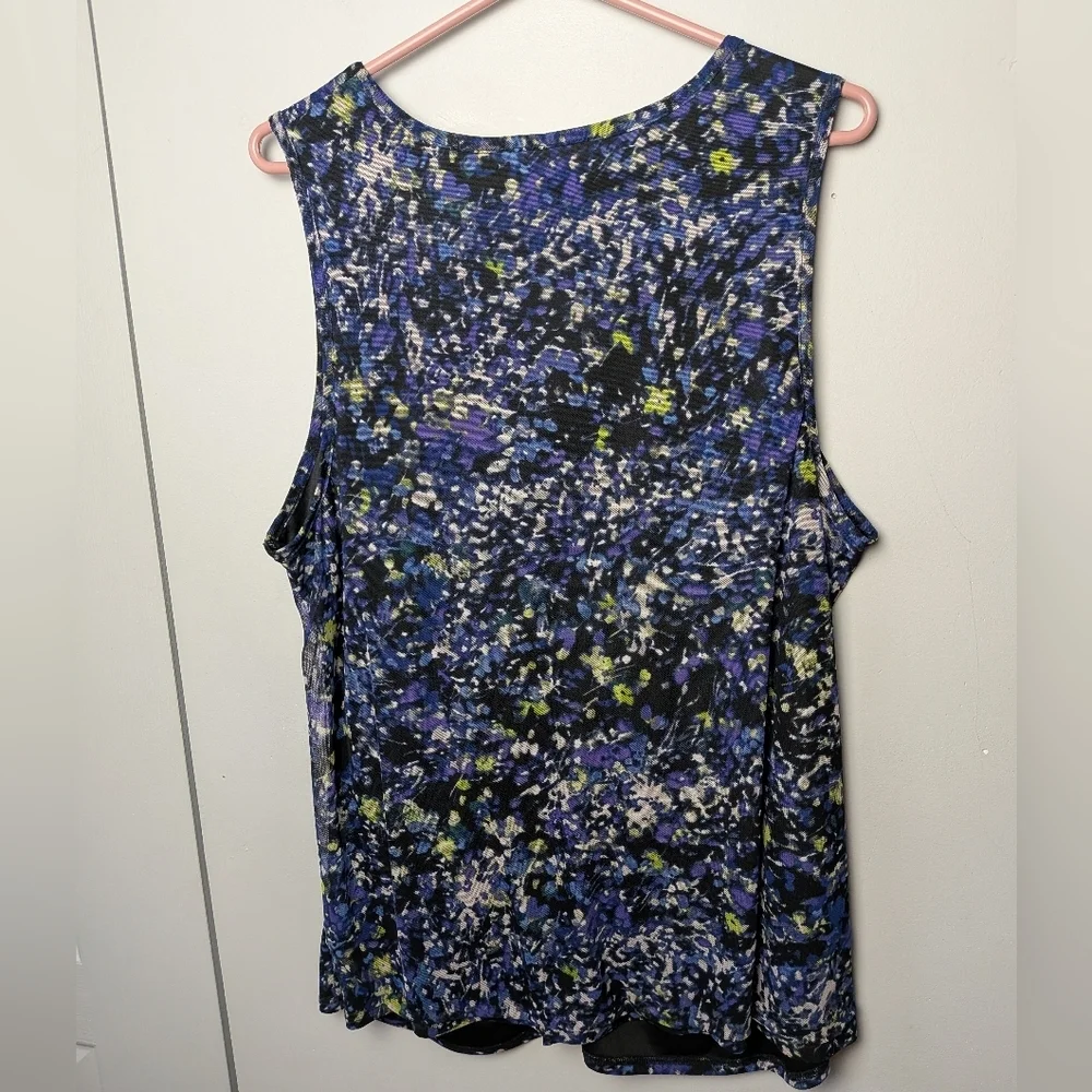 ADDITION ELLE Plus Size Sleeveless Fitted V-Neck Knit Top Blouse Size 3X - Picture 13 of 15